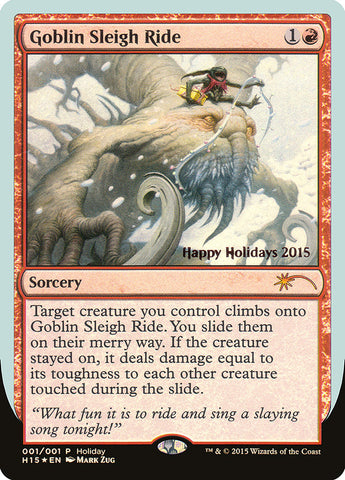 goblin sleigh ride mtg