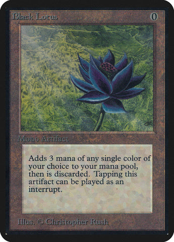 black lotus art mtg