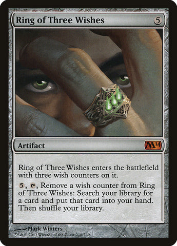 ring of three wishes mtg