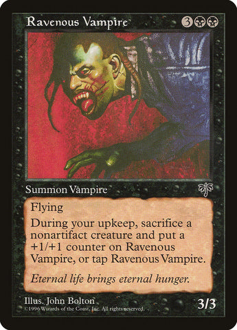 ravenous vampire mtg art