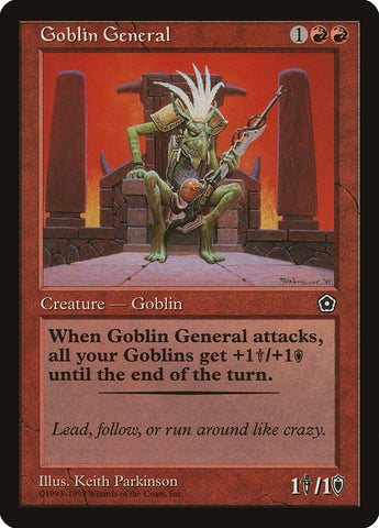 goblin general art mtg