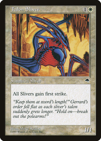 talon sliver