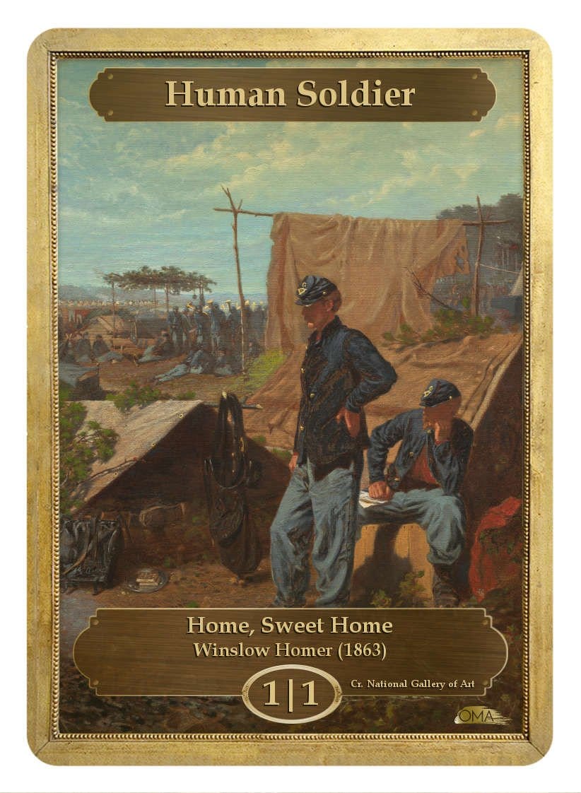 Human Soldier Token (Winslow Homer)