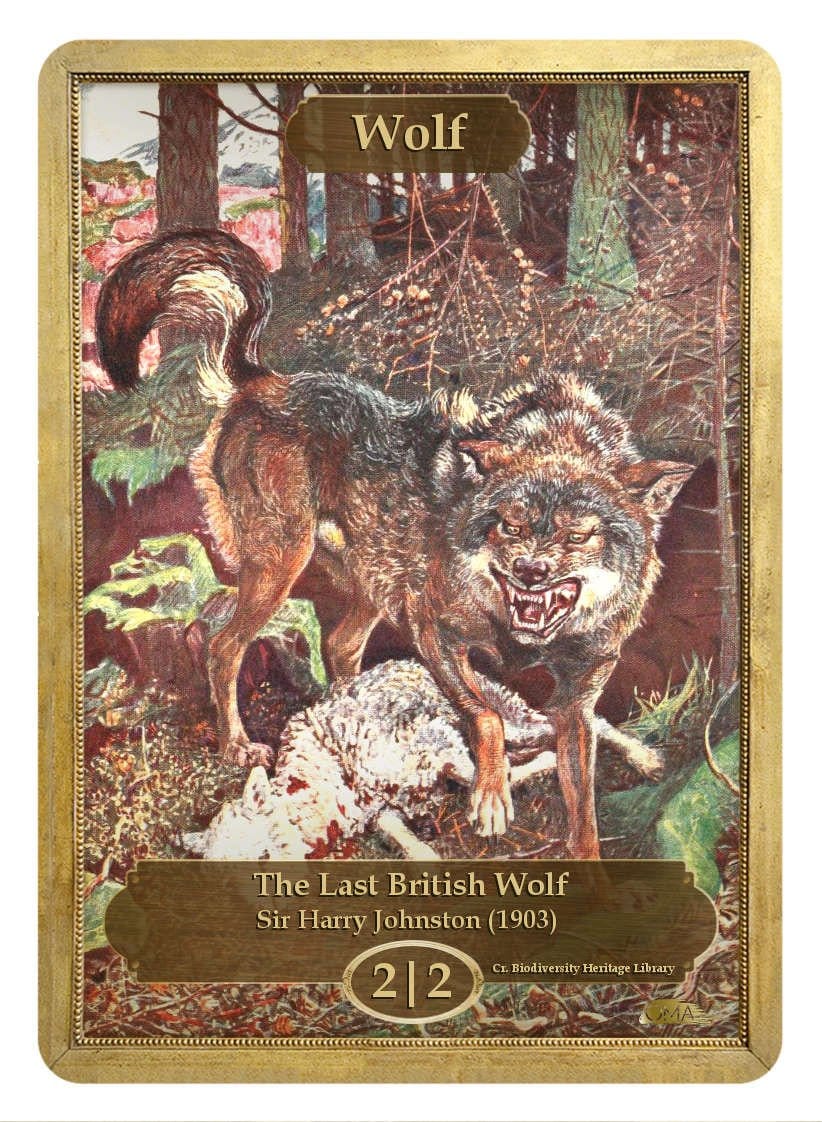 Wolf Token (Sir Harry Johnston)