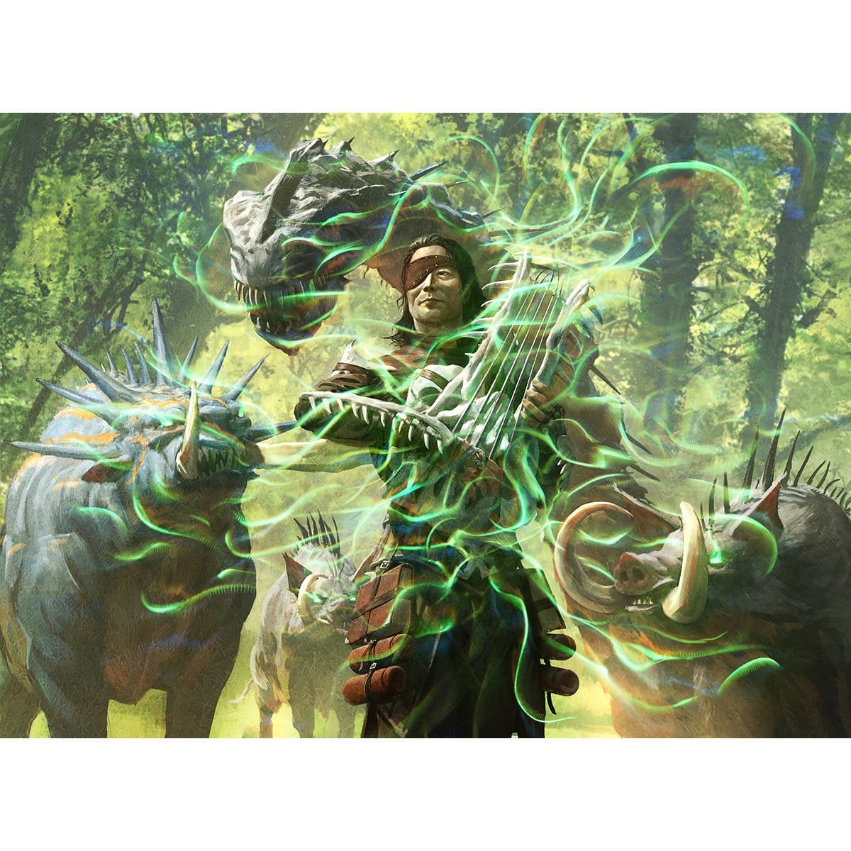 Sylvan Tutor Print - Original Magic Art