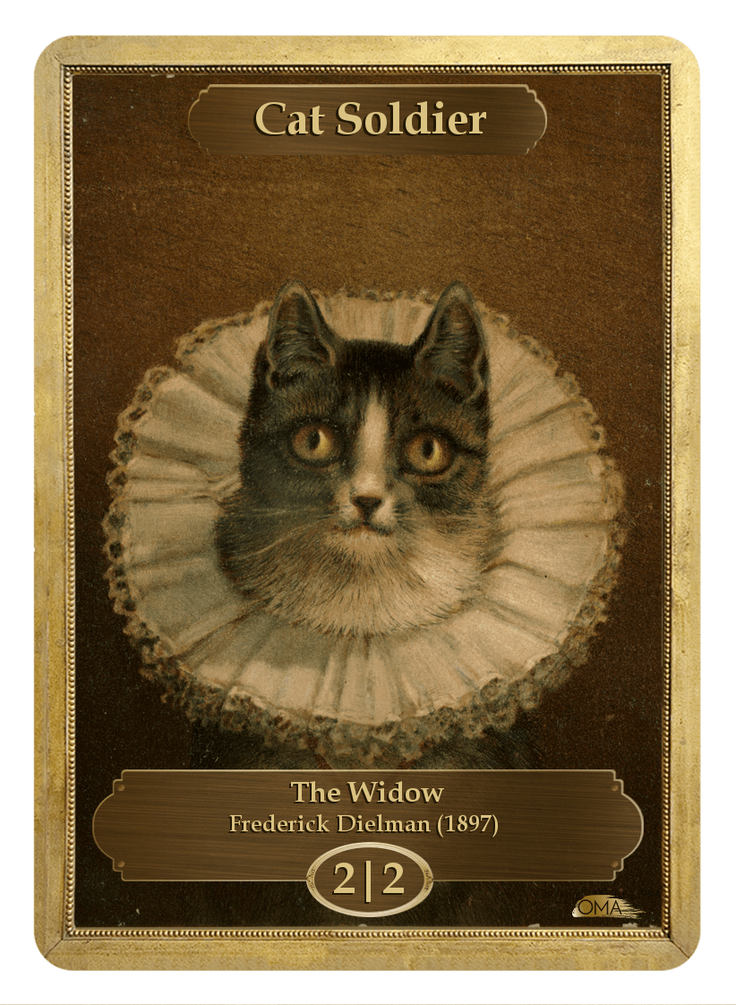 Cat Soldier Token (Frederick Dielman)