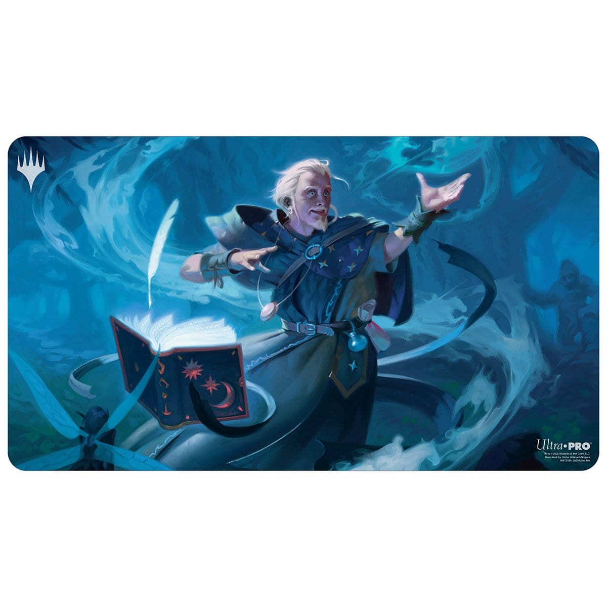 Isamaru, Hound of Konda Playmat - Original Magic Art