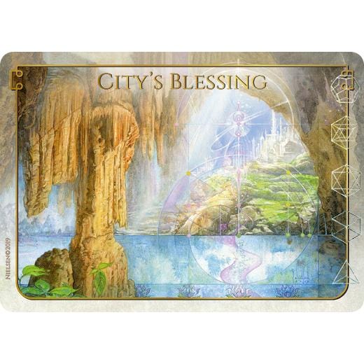 Sulfurous Springs Playmat - Original Magic Art