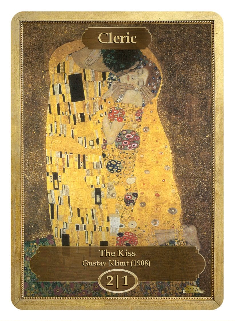 Cleric Token (Gustav Klimt)