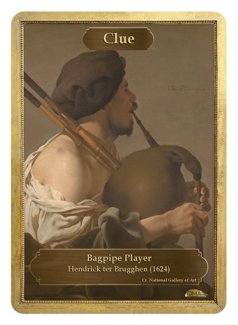 《手掛かりトークン/Clue Token》 (Hendrick ter Brugghen)