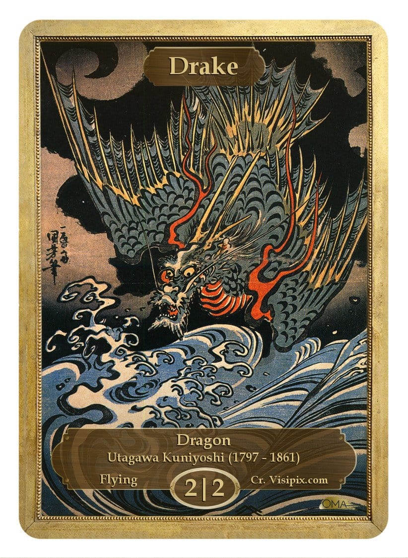 《ドレイクトークン/Drake Token》 (Utagawa Kuniyoshi)