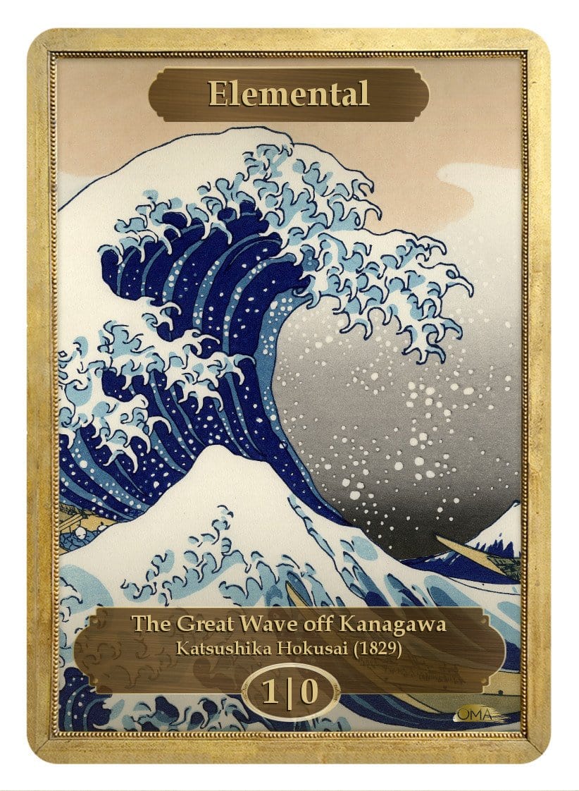 Elemental Token (Katsushika Hokusai)