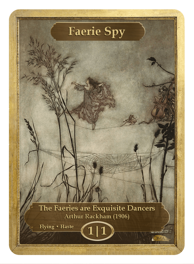 Faerie Spy Token (Arthur Rackham)