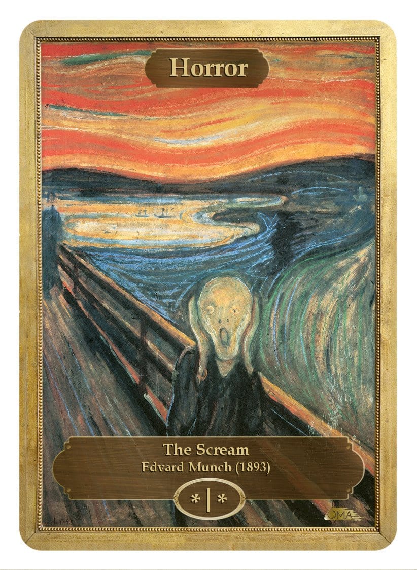 《ホラートークン/Horror Token》 (Edvard Munch)