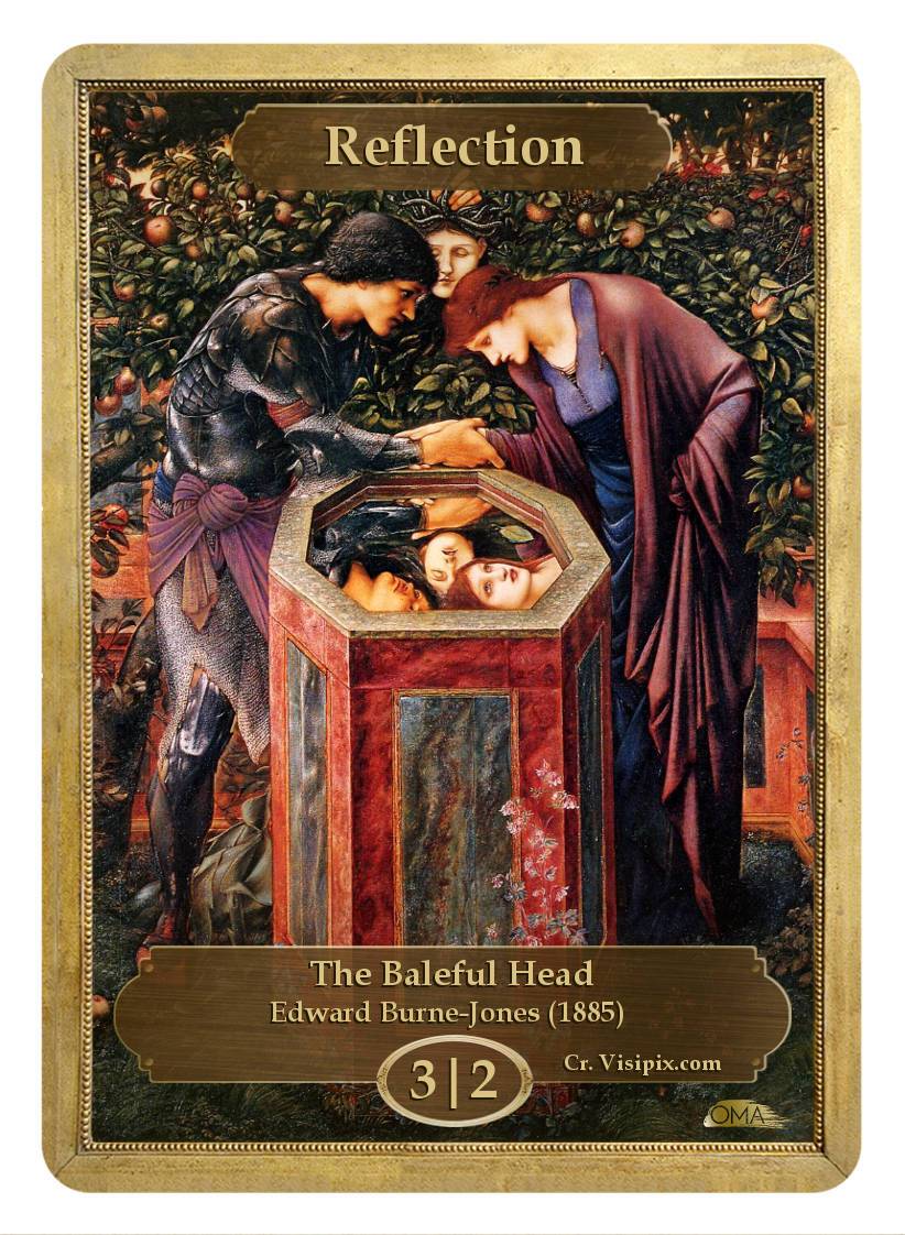 Reflection Token (Edward Burne-Jones)