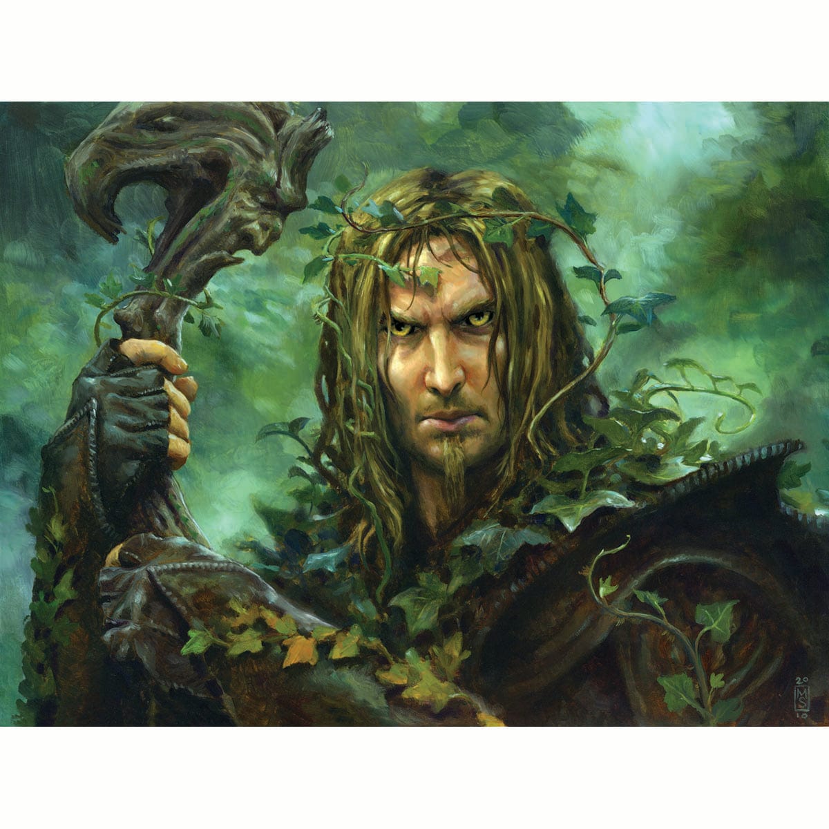 Narset, Enlightened Master Print - Original Magic Art