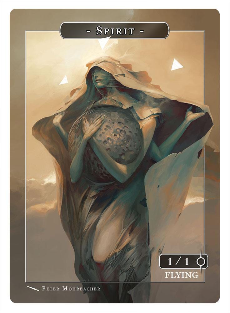 Spirit Token (2/2) by Peter Mohrbacher - Original Magic Art