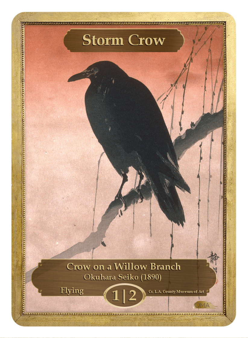 Storm Crow Token (Okuhara Seiko)