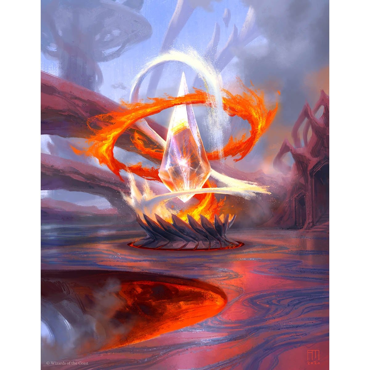 Wash Away MtG Art from Innistrad: Crimson Vow Set by Brian Valeza - Art of  Magic: the Gathering