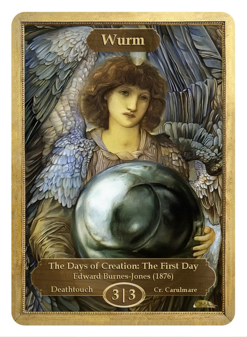 Wurm Token (Edward Burne-Jones)