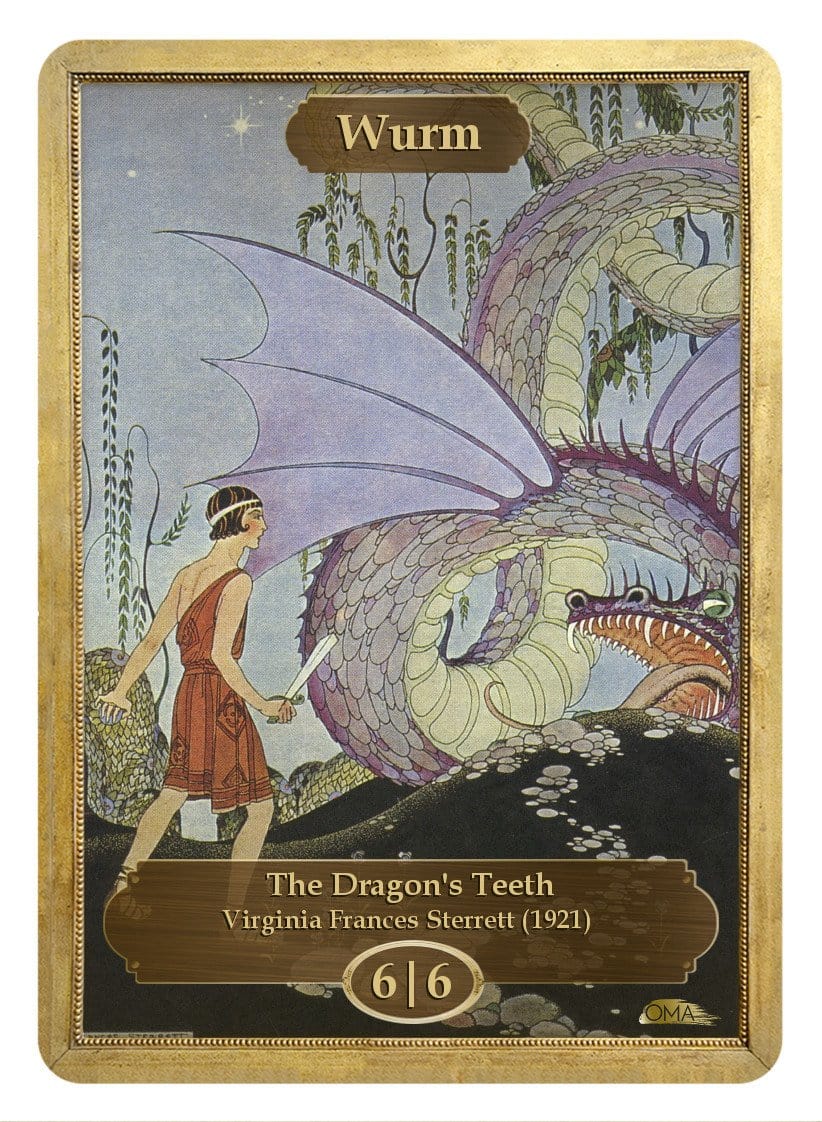 《ワームトークン/Wurm Token》 (Virginia Frances Sterrett)