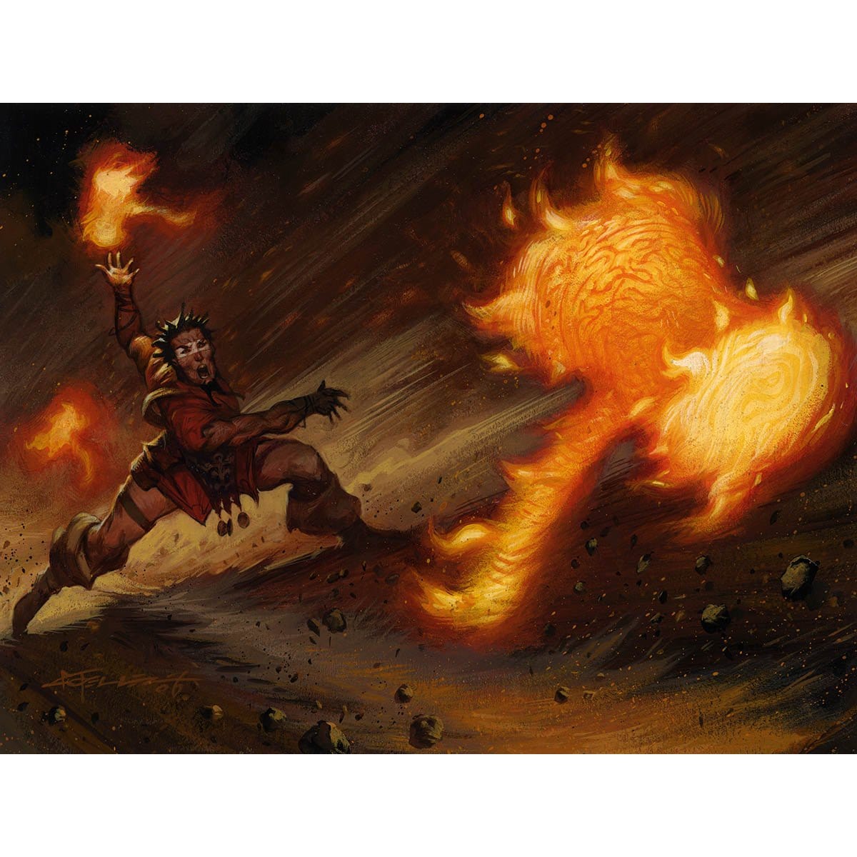 Inner Fire Print - Original Magic Art