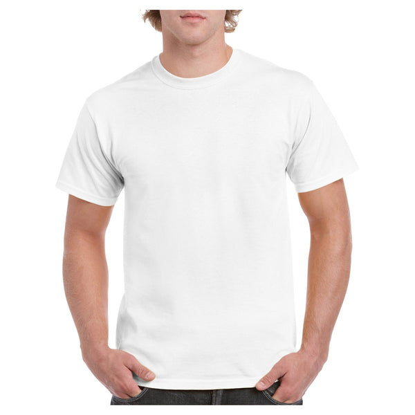 20 Gildan White Adult Long Sleeve T-Shirts Wholesale Bulk Blank Lot S M L  XL