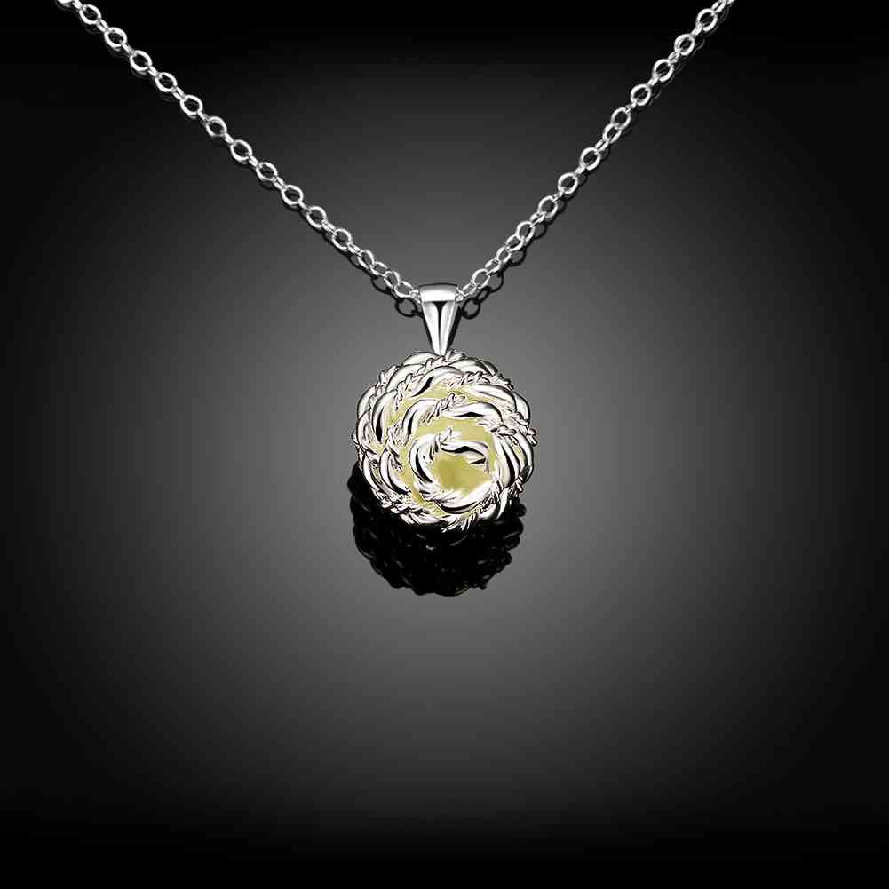 Glowing in the dark women necklace Hedgehog ball colar feminino fine jewelry314