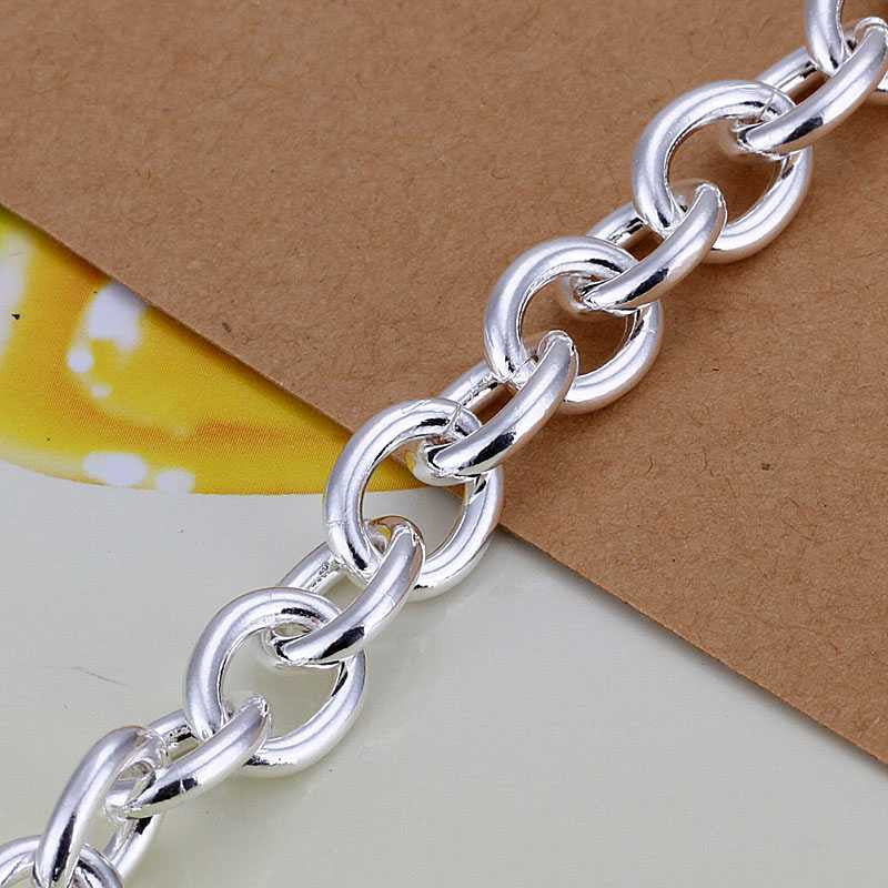 silver bracelet men Heart Center bracelete wedding decoration273