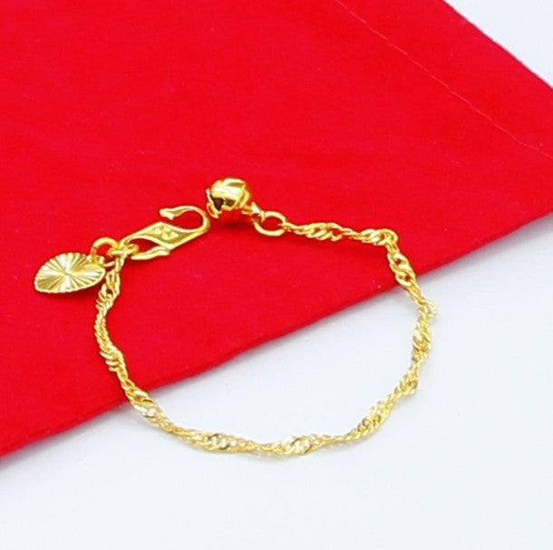 24K GP Gold Plated Mens Jewelry Bracelet Yellow Gold Golden Bracelet Bangle YHDH 27