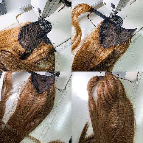 customzied ponytails