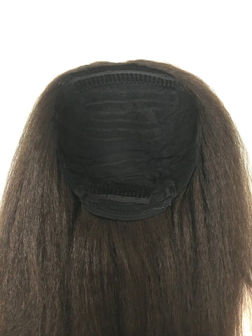 Half Wig 100% Human Hair in Deep Bodywave 18" - Hairesthetic