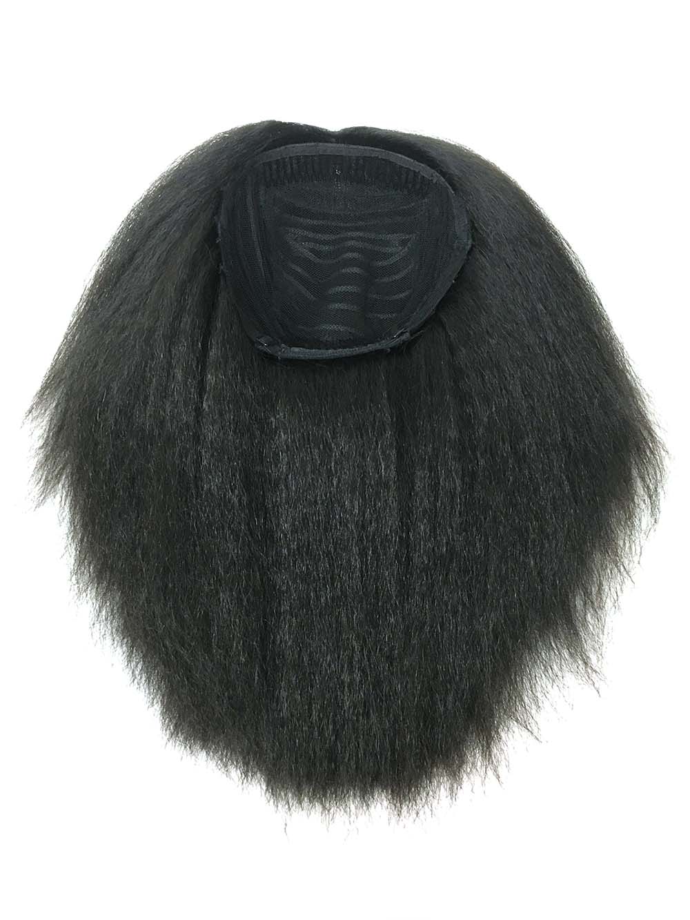 Half Wig 100% Human Hair in Kinky Straight 12