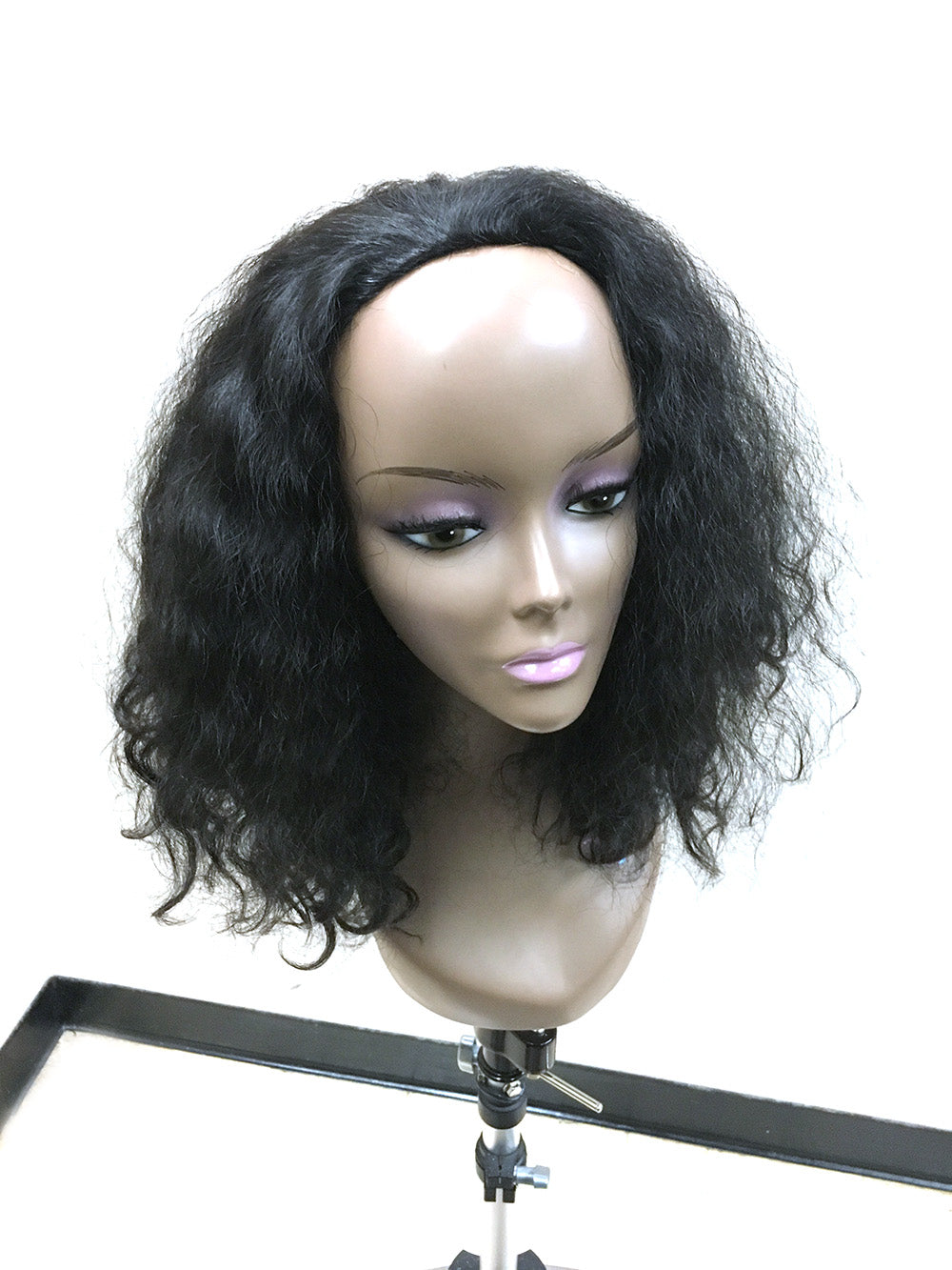 Half Wig 100 Human Hair In Kinky Wave 14