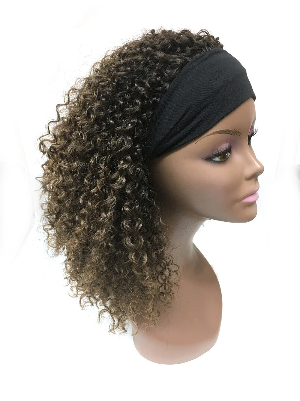 Head Band Half Wig 100 Human Hair Tight Kinky Wave Hairesthetic 