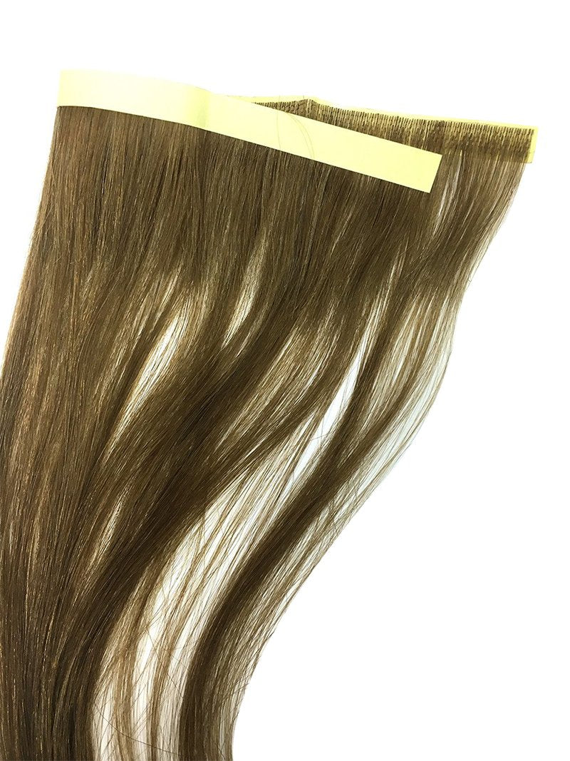 6 Pcs Skin Weft Silky Straight Human Hair Extensions 14"