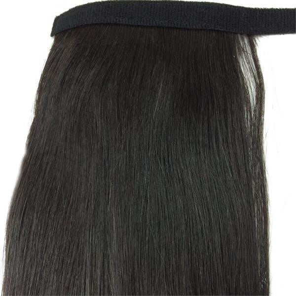 Wrap Around 100% Human Hair Ponytail in Straight 22"