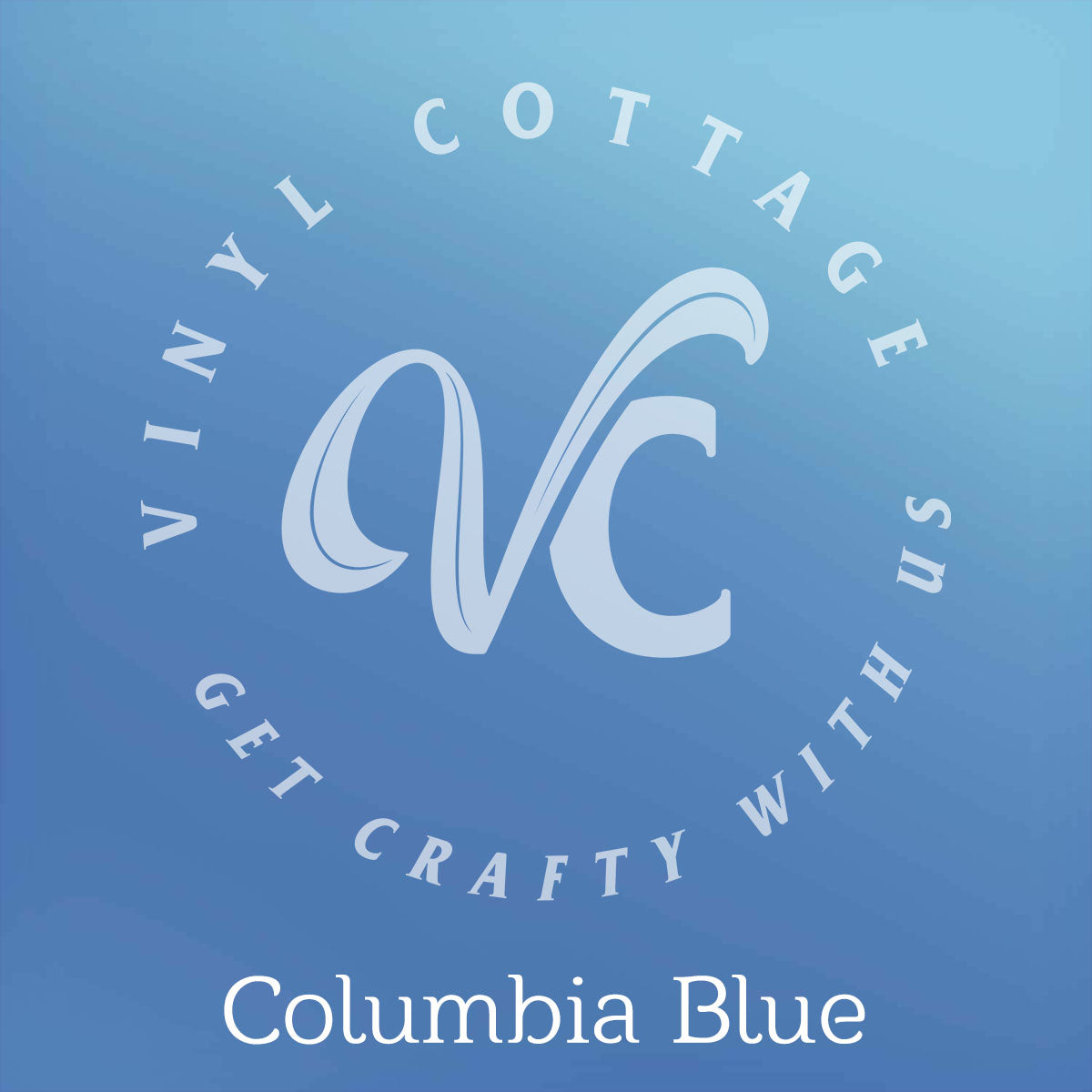 Columbia Blue HTV - 12X15 Sheet