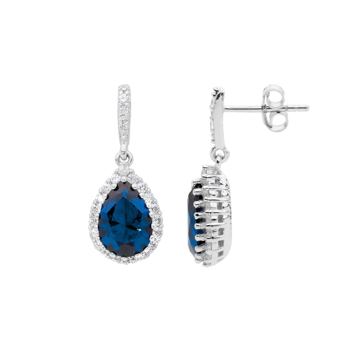 Earring Light Blue - E542LB