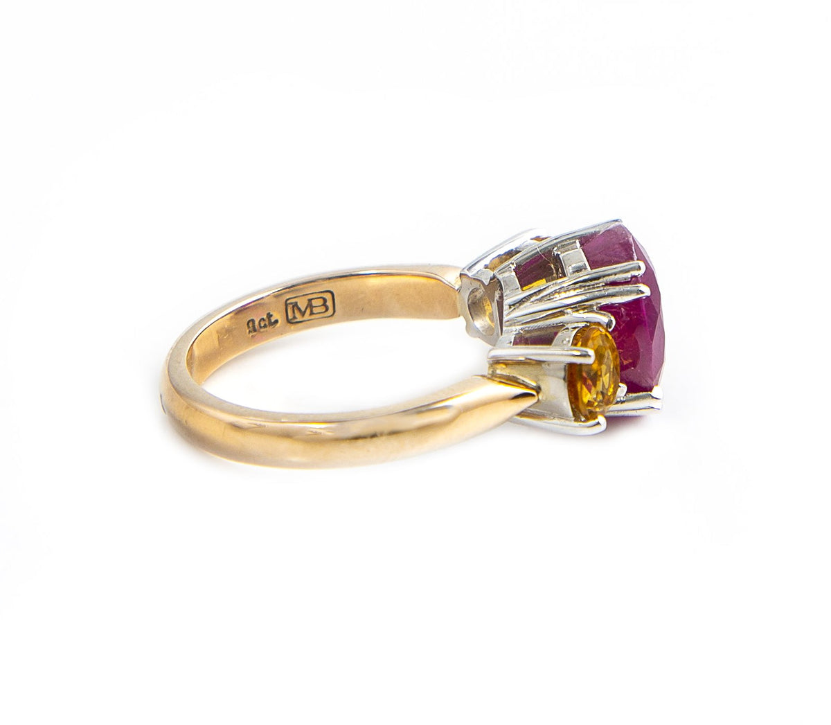 MB-LUXE Rubelite & Citrine Ring - Markbridge Jewellers