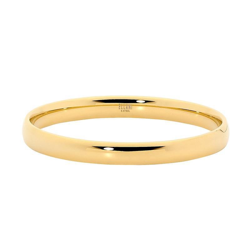 Stainless Steel Bangle Gold - SB151G - Markbridge Jewellers