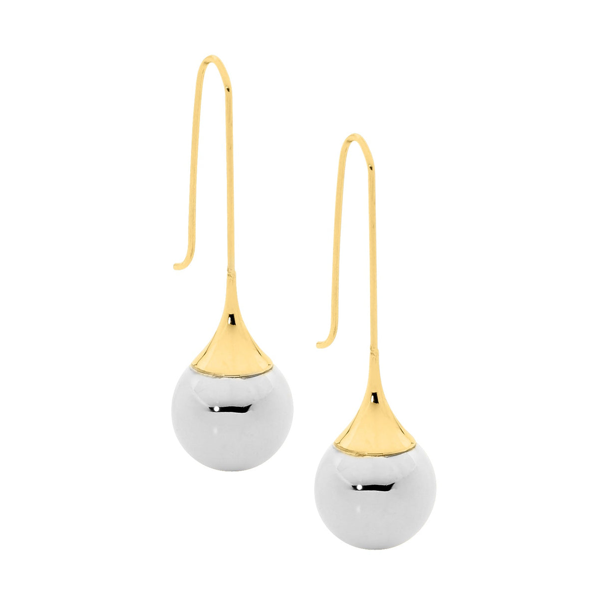 Stainless Steel Earring Gold - SE232G - Markbridge Jewellers