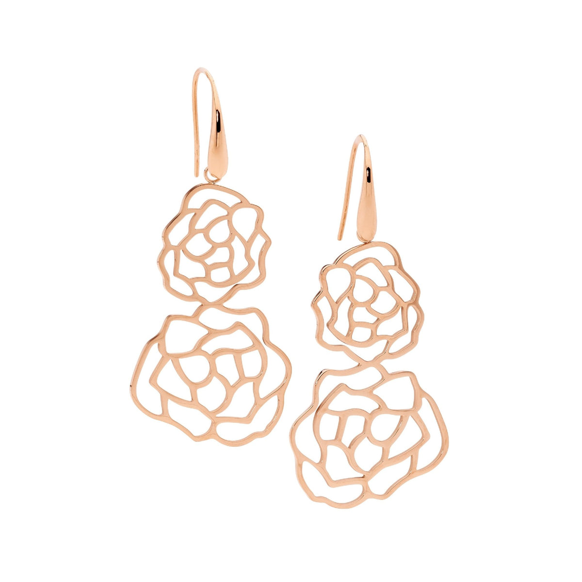 Stainless Steel Earring Gold - SE253G - Markbridge Jewellers