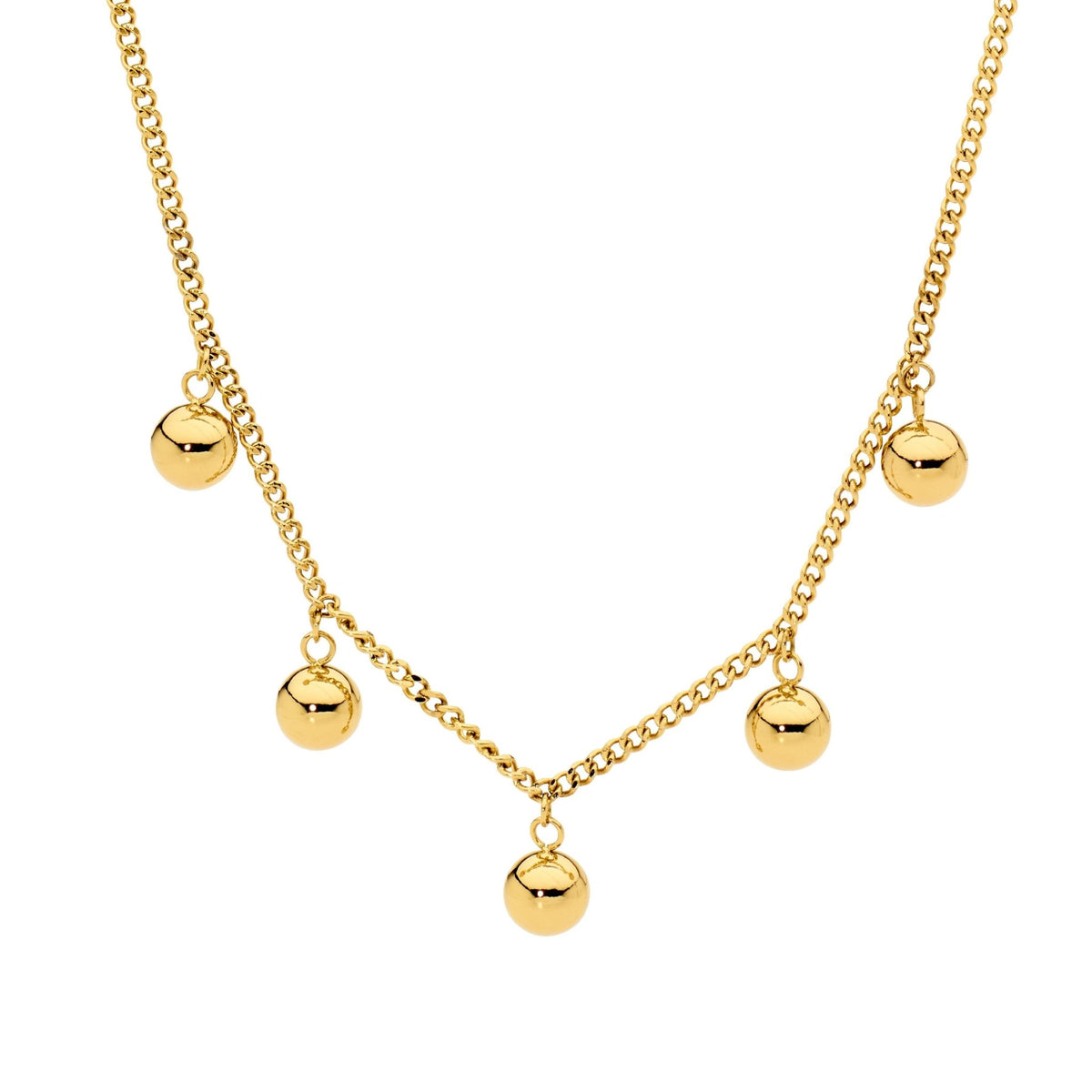 Stainless Steel Pendant Gold - SP122G - Markbridge Jewellers