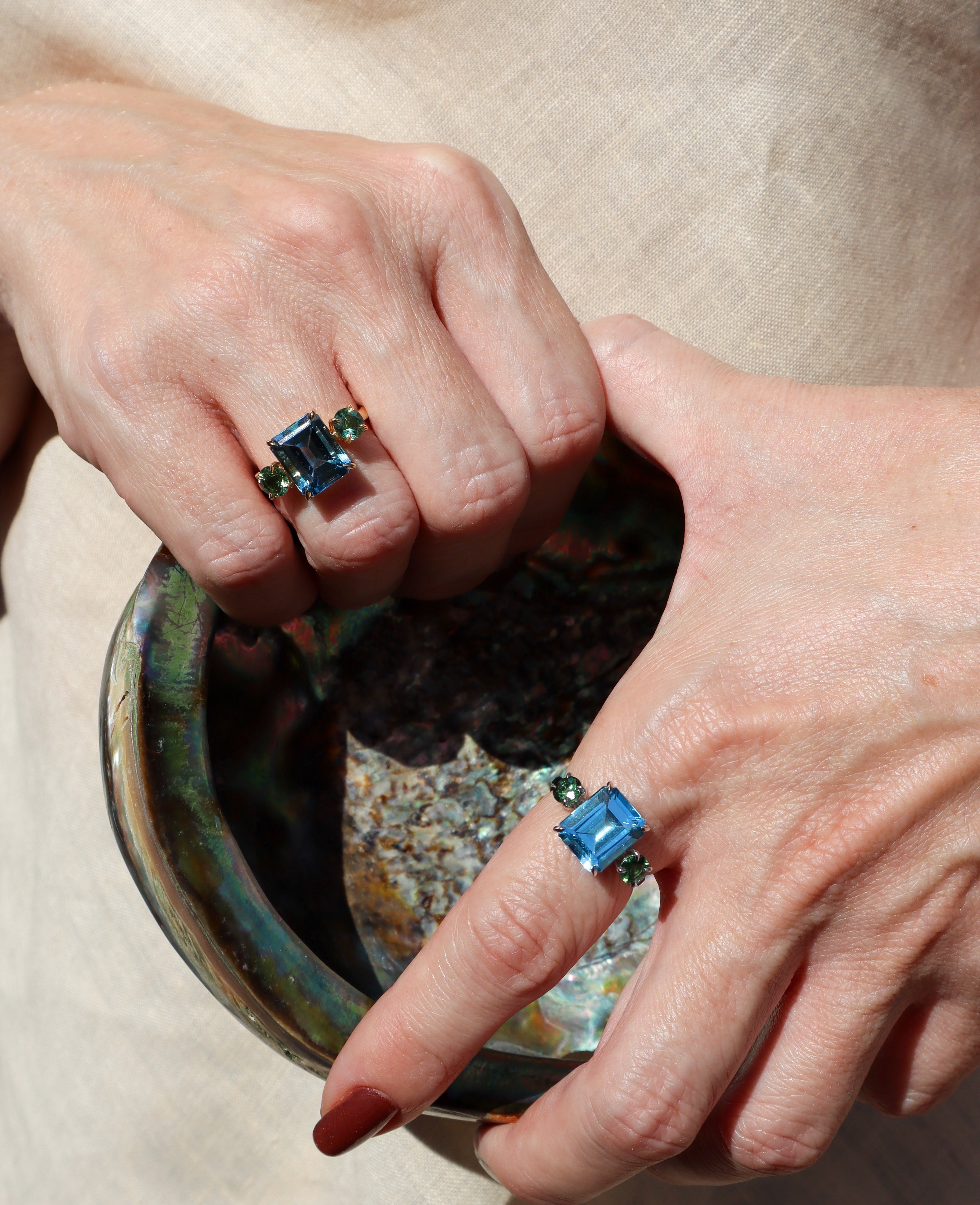 Mourning Jewelry Ring Made With Human Hair or Animal Fur - Handmade –  Ashley Lozano Jewelry