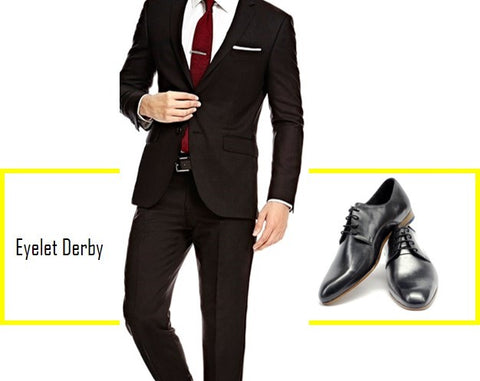 shoe color for black suit
