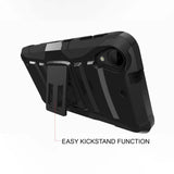 HTC Desire 530, HTC Desire 630 Holster Case with Kickstand - Baseball Stitching