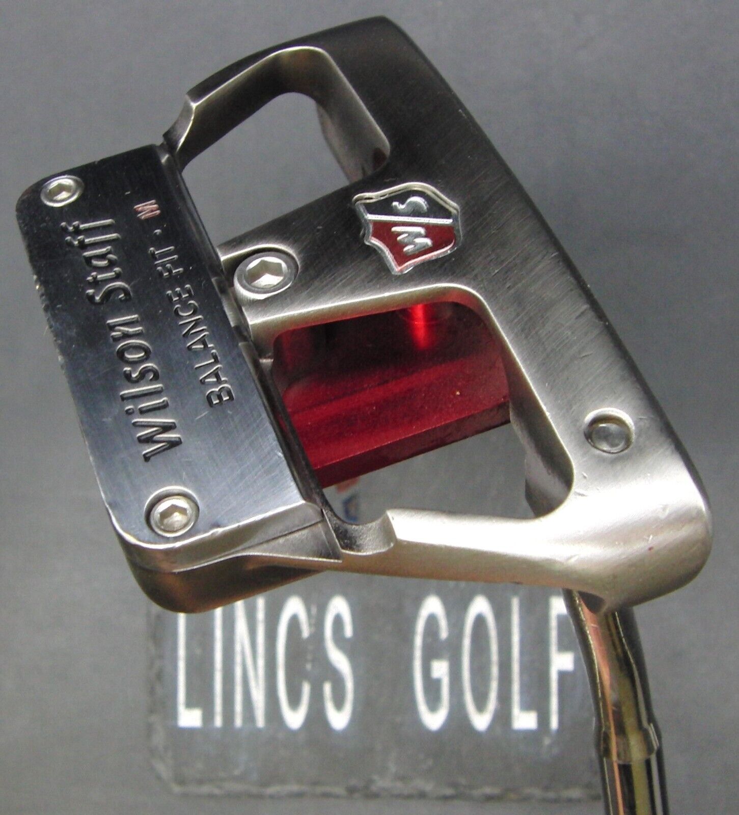Wilson Staff Kirk Currie IV Putter Steel Shaft 84cm Length Psyko Grip
