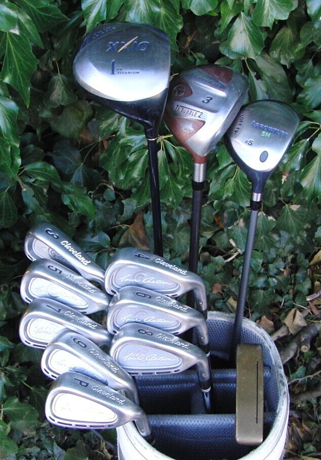 Set of Cleveland Tour Action TA7 3-PW+ XXIO Driver+ 3 Wood+ 5 Wood + Putter*