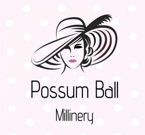 Possum Ball Millinery Australian Milliner